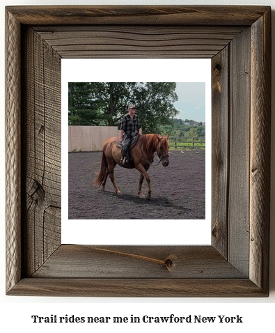 trail rides near me in Crawford, New York